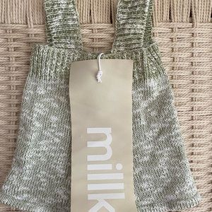 MILLK gender neutral knitted romper